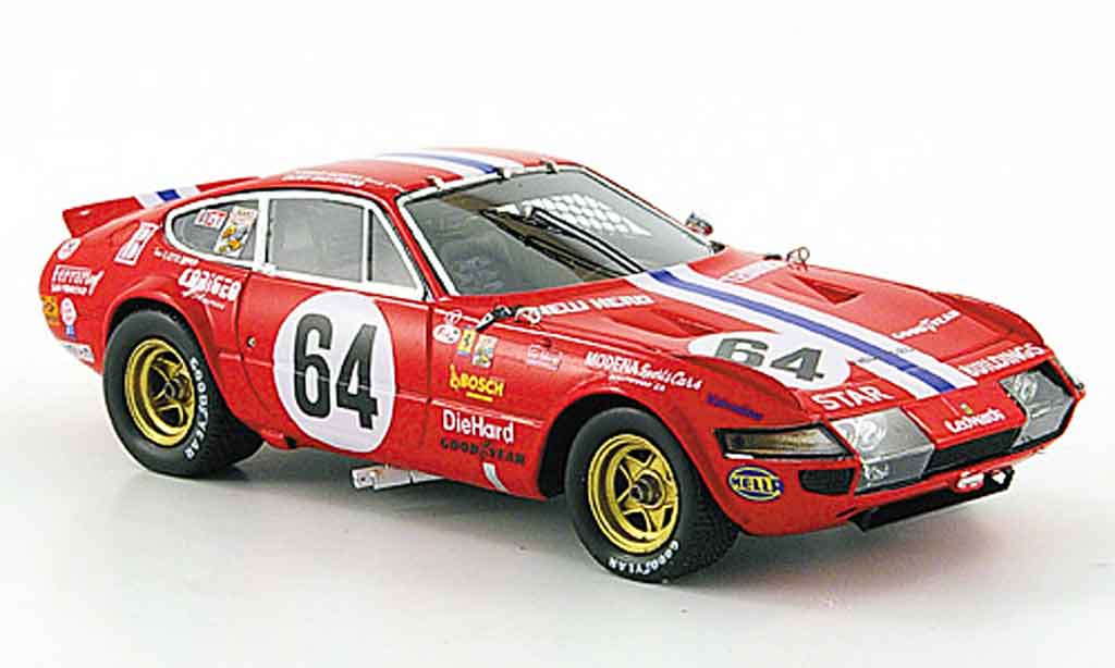 Ferrari 365 GTB/4 1/43 Red Line GTB/4 no.64 daytona 1977 modelauto