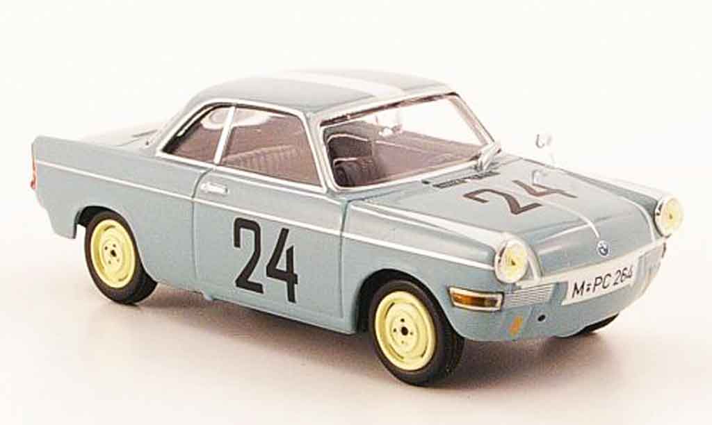 Bmw 700 1/43 Minichamps Sport No.24 Stuck Greger 12h Hockenheim 1960 modelauto