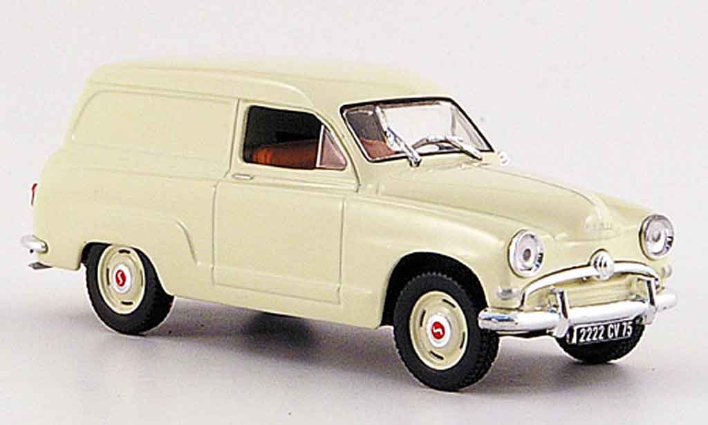 Simca Aronde 1/43 Norev kasten beige 1954 modelauto