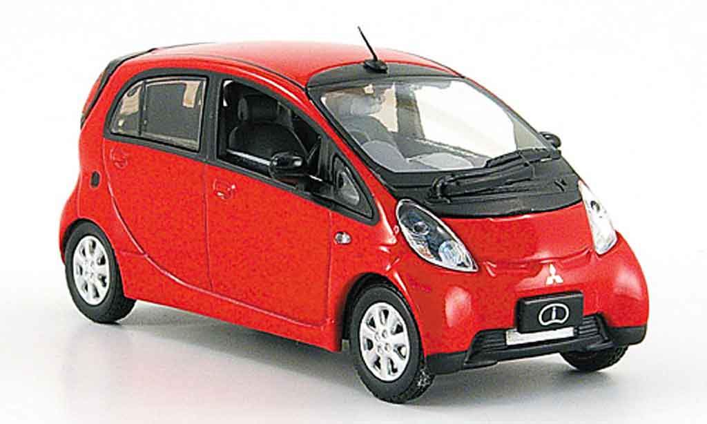 Mitsubishi iMiev 1/43 Vitesse rood Elektroauto modelauto