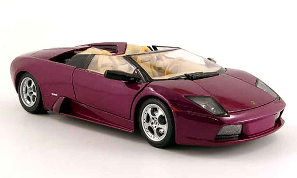 Lamborghini Murcielago Roadster 1/18 Maisto Roadster lila modelauto