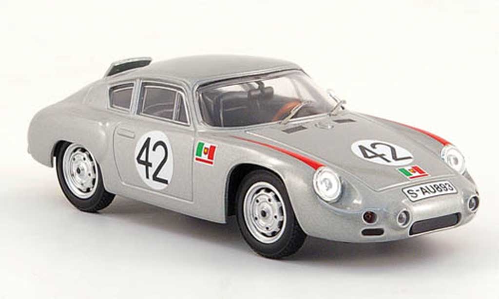 Porsche Abarth 1/43 Best No.42 Targa Florio 1962 Linge/Herrmann modelauto