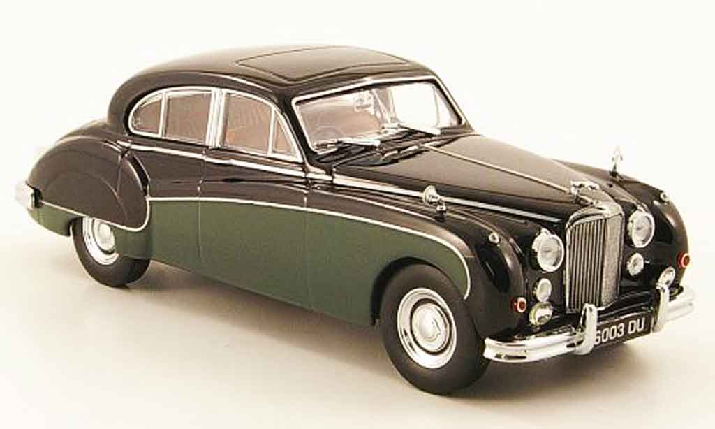 Jaguar MK 9 1/43 Oxford 9 zwart grun modelauto
