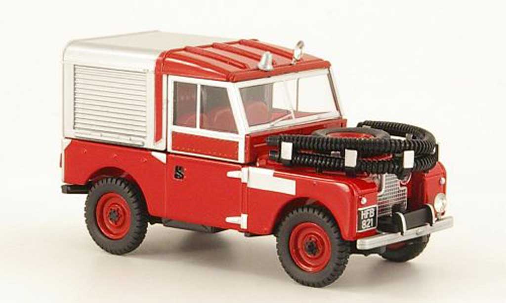 Land Rover 88 1/43 Oxford Series 1 Fire Appliance pompier (GB) modelauto