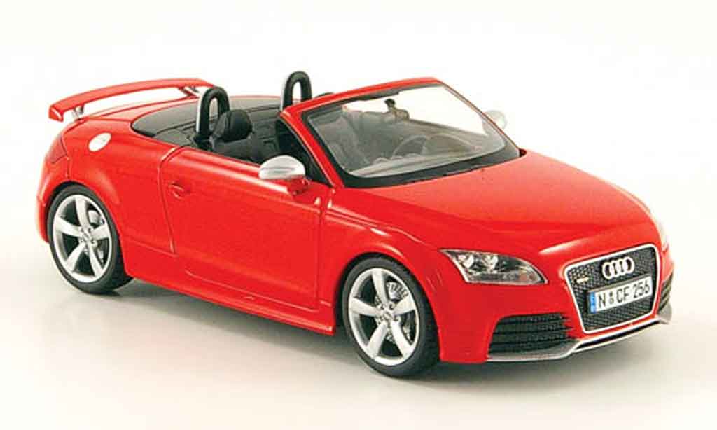 Audi TT RS 1/43 Schuco RS Roadster rood 2009 modelauto