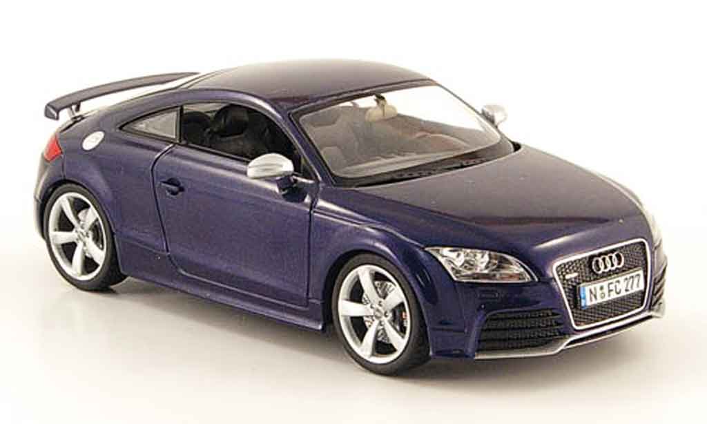 Audi TT RS 1/43 Schuco RS Coupe blauw 2009 modelauto