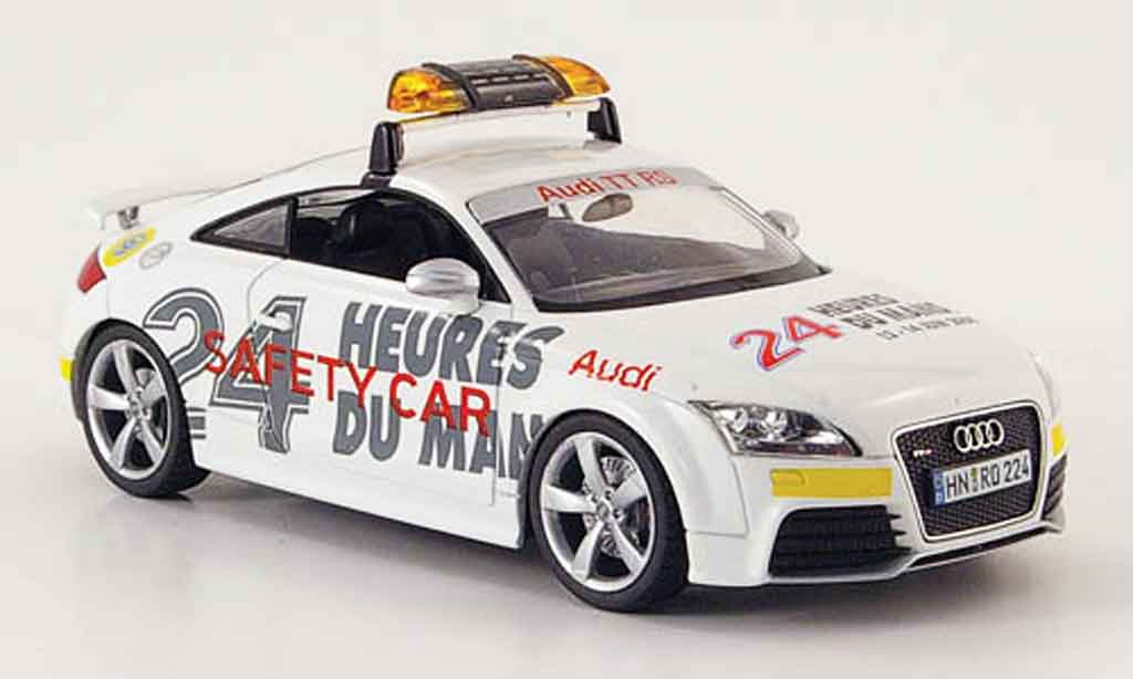 Audi TT RS coupe 1/43 Schuco RS coupe Safety Car 24h Le Mans 2009 modelauto