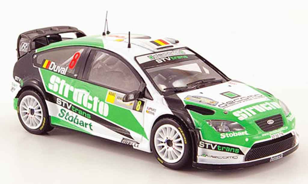 Ford Focus RS WRC 1/43 ixo RS WRC 07 No.8 Structo Rally Deutschland 2008 modelauto