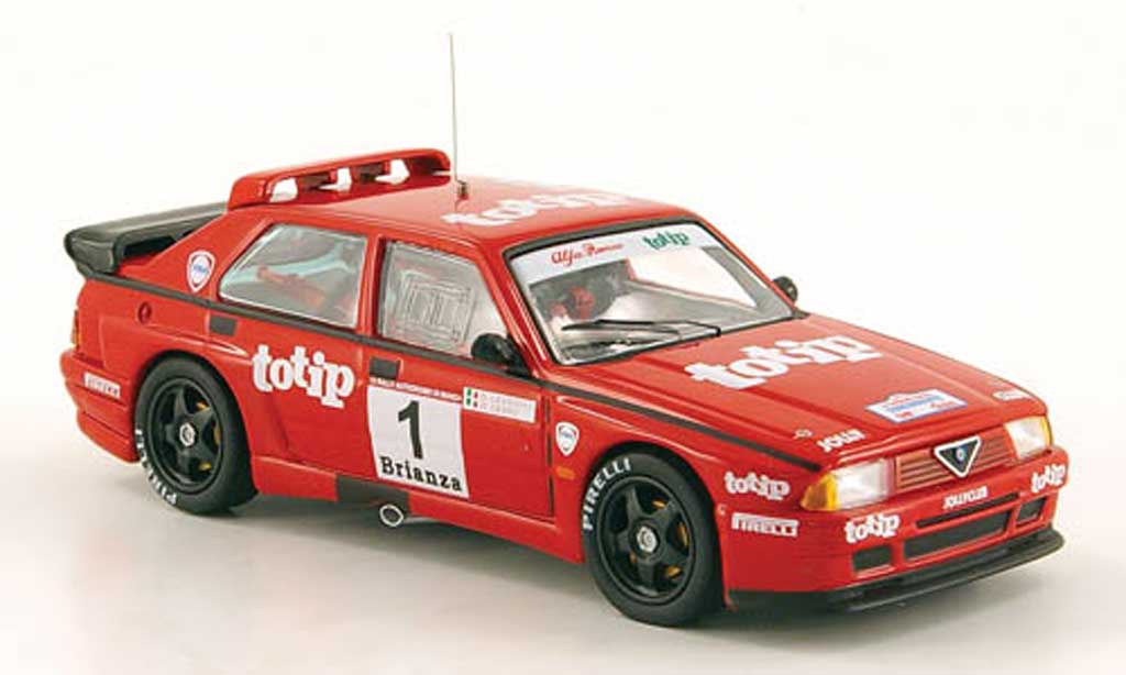 Alfa Romeo 75 Evoluzione 1/43 M4 Evoluzione Turbo No.1 totip Monza 1990 D. Cerrato / G. Cerri modelauto