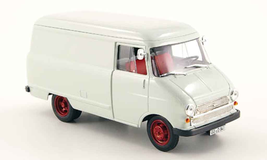 Opel Blitz 1/43 Bing a kasten grijs modelauto