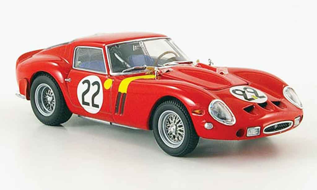 Ferrari 250 GTO 1962 1/43 Kyosho GTO 1962 no.22 24h le mans modelauto