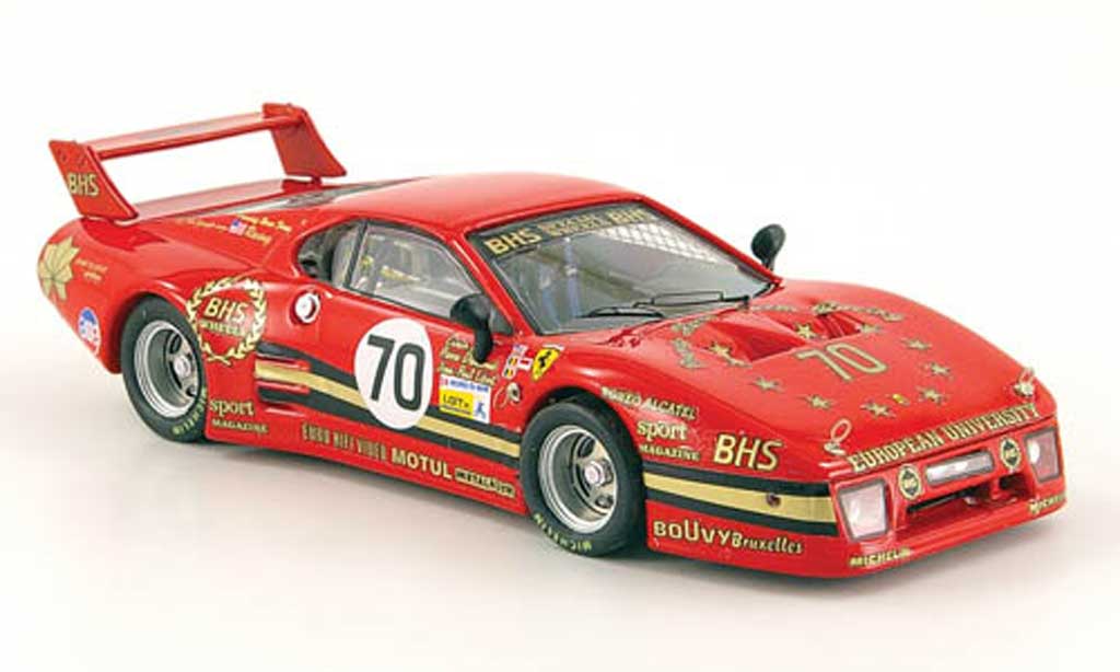 Ferrari 512 BB 1/43 Best BB BB LM No.70 24h Le Mans 1982 Baird / Dieudonne / Libert modelauto