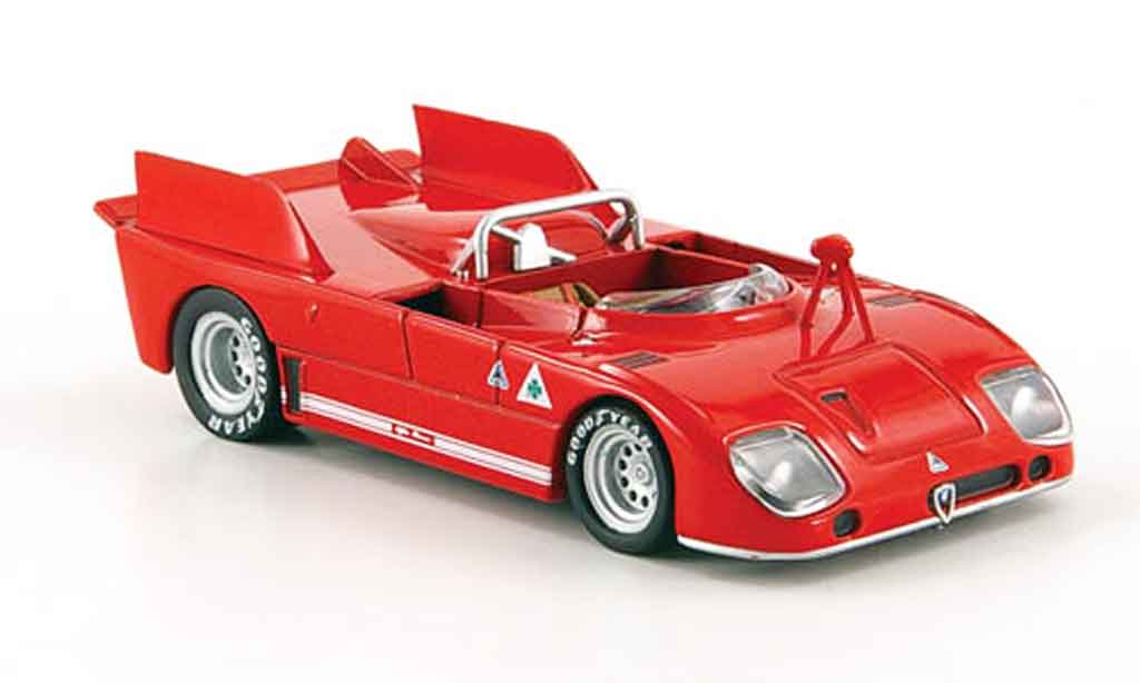 Alfa Romeo 33.3 1972 1/43 M4 1972 3 tt prova modelauto