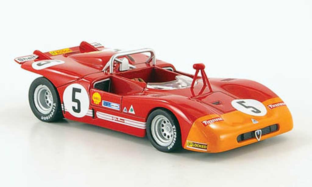 Alfa Romeo 33.3 1971 1/43 M4 1971 No.5 Targa Florio modelauto