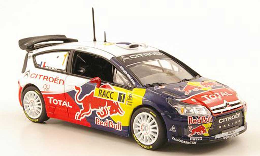 Citroen C4 WRC 2009 1/43 Norev WRC 2009 No.1 Total Rally Spanien modelauto