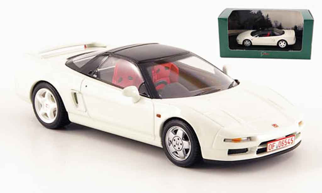 Honda NSX Type R 1/43 Kyosho Type R wit Testfahrzeug Nurburgring modelauto