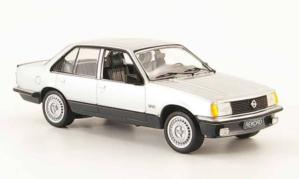 Opel Rekord 1/43 Schuco e sr e grijs metallic zwart modelauto
