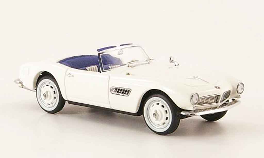 Bmw 507 1/43 Schuco Cabriolet wit modelauto