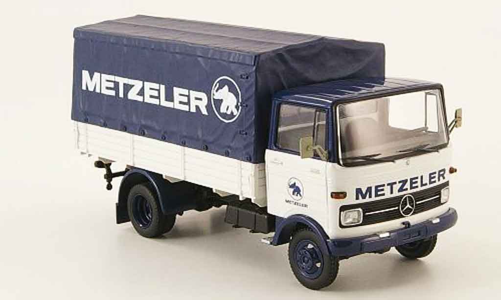 Mercedes LP 608 1/43 Schuco PP LKW Metzeler modelauto
