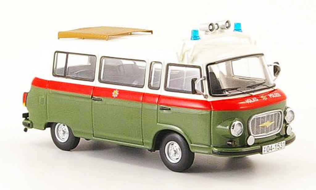 Volkswagen Combi 1/43 Schuco barkas b 1000 volkspolitie modelauto