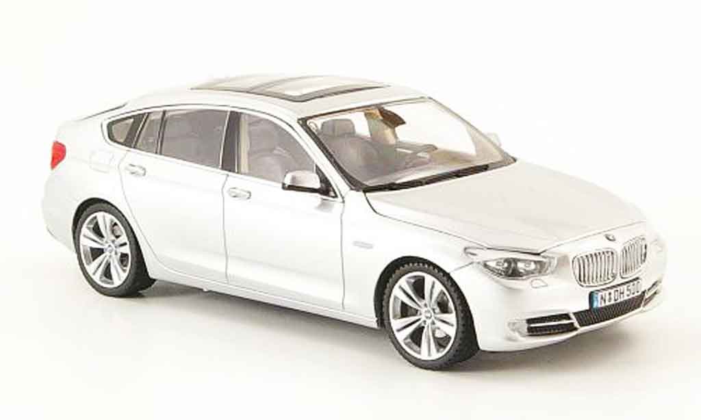 Bmw 550 F07 1/43 Schuco F07 GT grijs metallic 2009 modelauto
