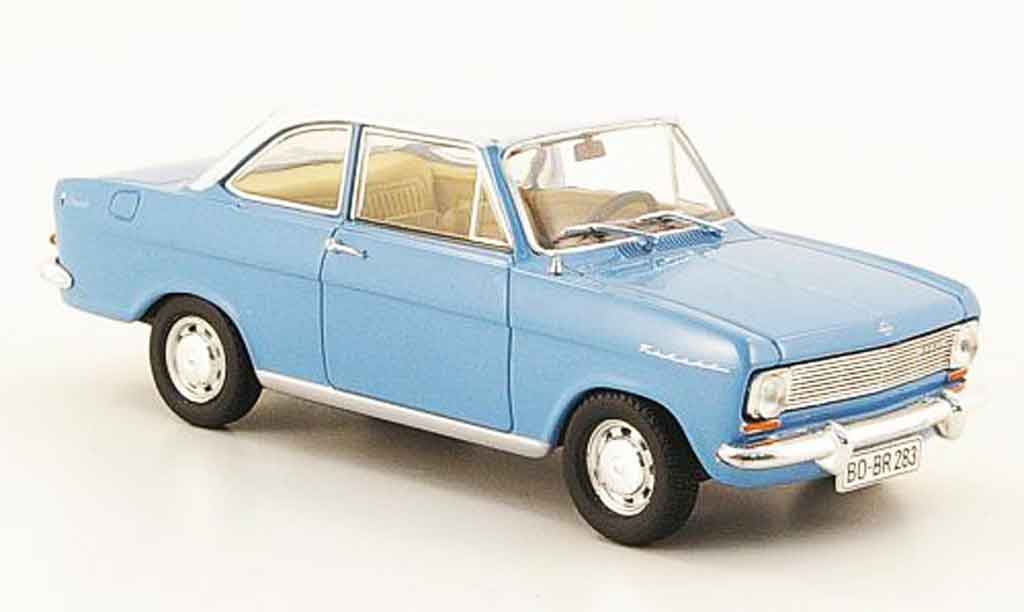 Opel Kadett A 1/43 Starline A coupe blauw wit 1963 modelauto