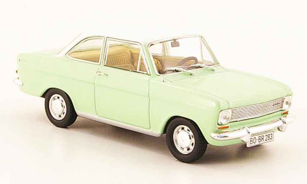 Opel Kadett A 1/43 Starline A coupe grun wit 1963 modelauto