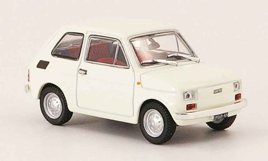 Fiat 126 1/43 Starline wit 1972 modelauto