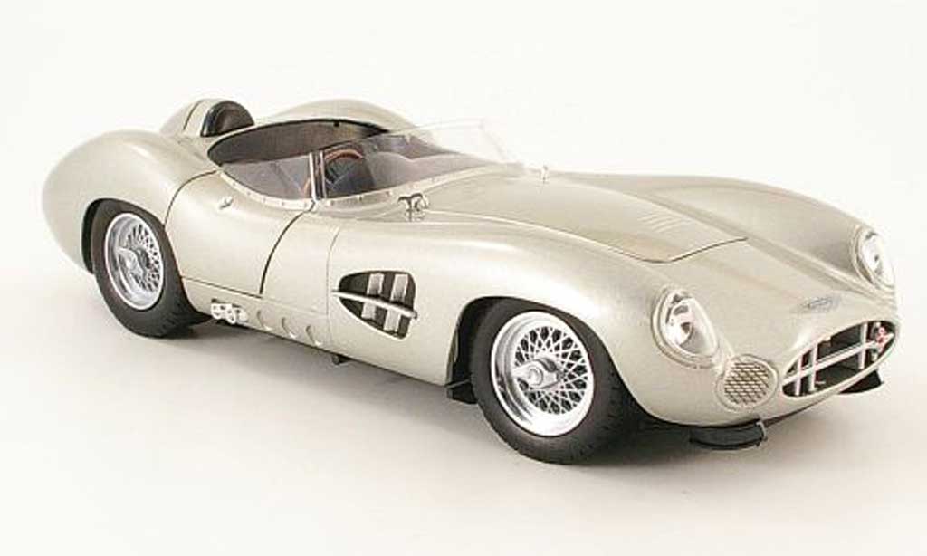 Aston Martin DBR1 1/18 Shelby Collectibles grijs 1959 modelauto