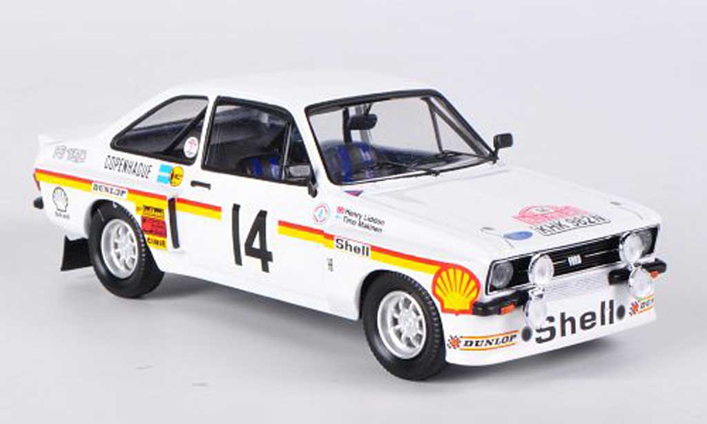 Ford Escort RS 1800 1/43 Trofeu RS 1800 MKTarmac No.14 S Rally Monte Carlo 1976 Makinen/Liddon modelauto
