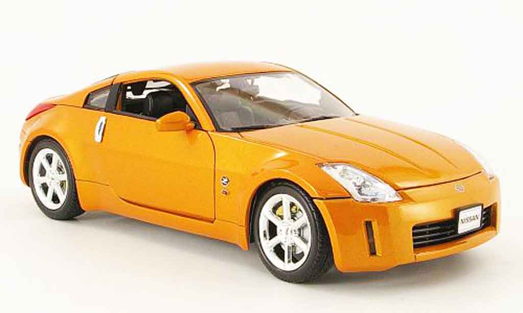 Nissan 350Z 1/18 Welly coupe bronze 2003 modelauto