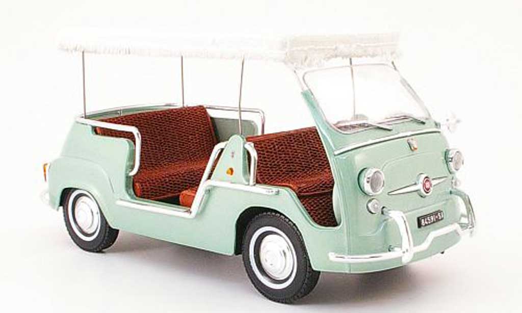 Fiat 600 1/18 Mini Miniera multipla taxi cabrio costiera amalfitana 1962 modelauto