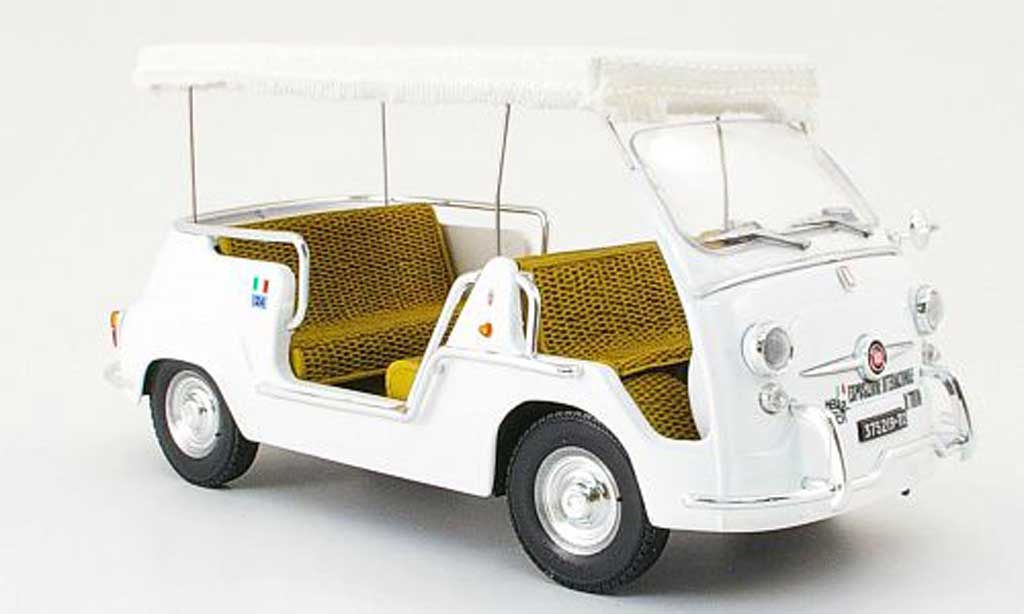 Fiat 600 1/18 Mini Miniera multipla taxi weltausstellung turin italia 1961 modelauto