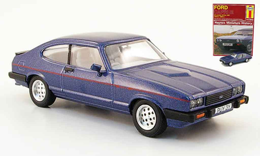 Ford Capri 1/43 Corgi MKIII blauw modelauto