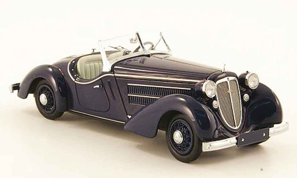 Audi Front 225 1/43 Minichamps Roadster blauw 1935 modelauto