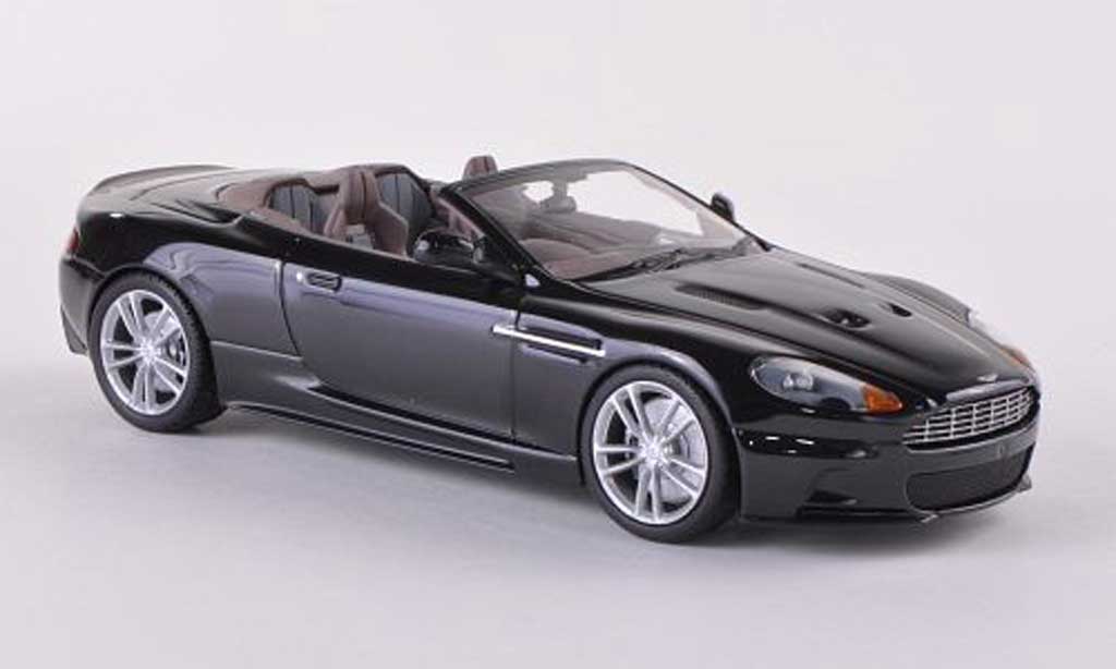 Aston Martin DB9 Volante 1/43 Minichamps Volante DBS Volante zwart 2010 modelauto
