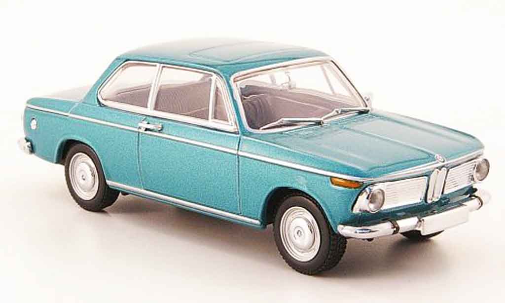 Bmw 1602 1/43 Minichamps (Typ 116) turkis 1966 modelauto