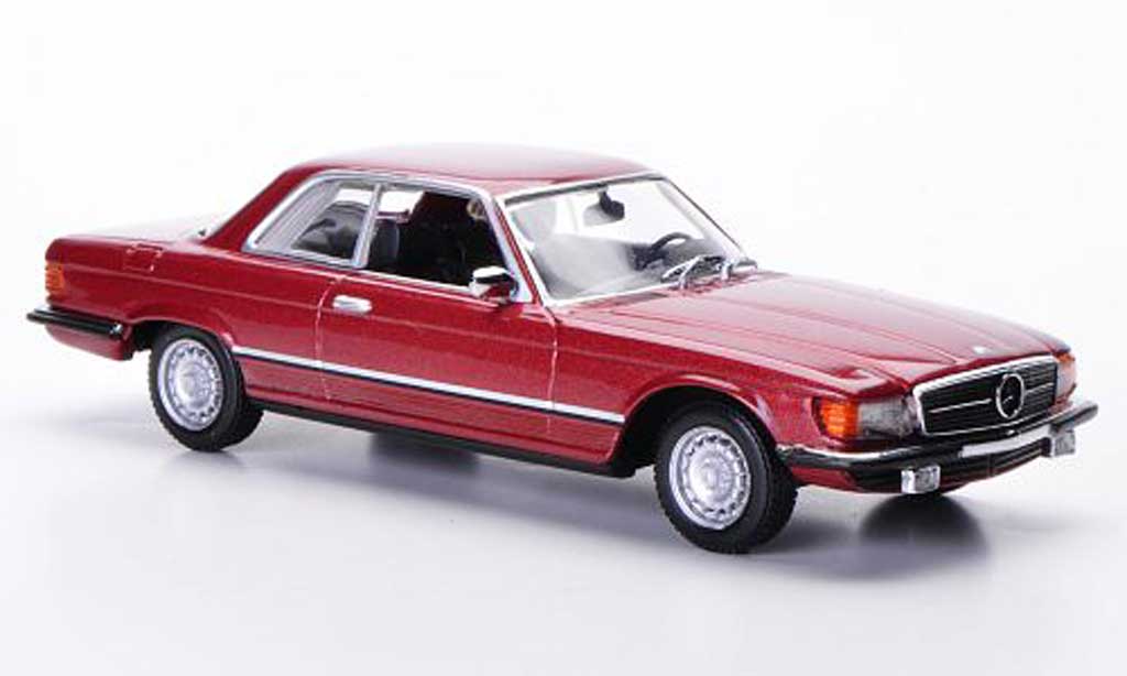 Mercedes 450 SLC 1/43 Minichamps SLC (C107) rood 1974 modelauto