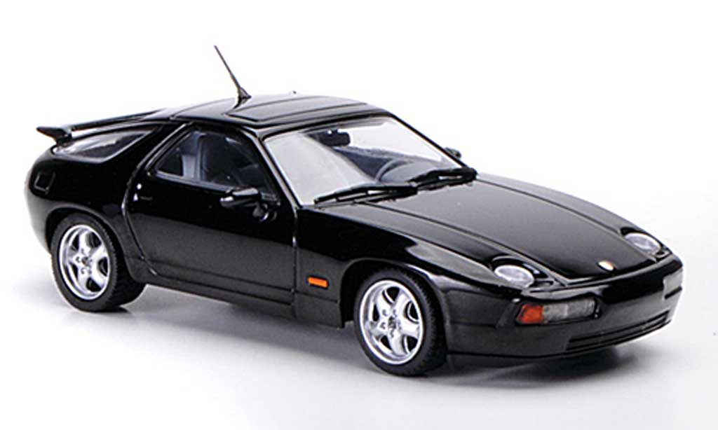 Porsche 928 1991 1/43 Minichamps 1991 GTS zwart modelauto