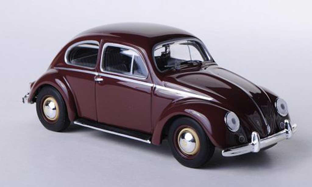 Volkswagen Kafer 1/43 Minichamps 1200 bruin 1953 modelauto