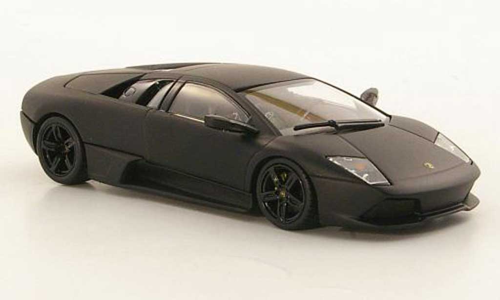 Lamborghini Murcielago LP640 1/43 Minichamps LP640 LP640 mattzwart 2008 modelauto