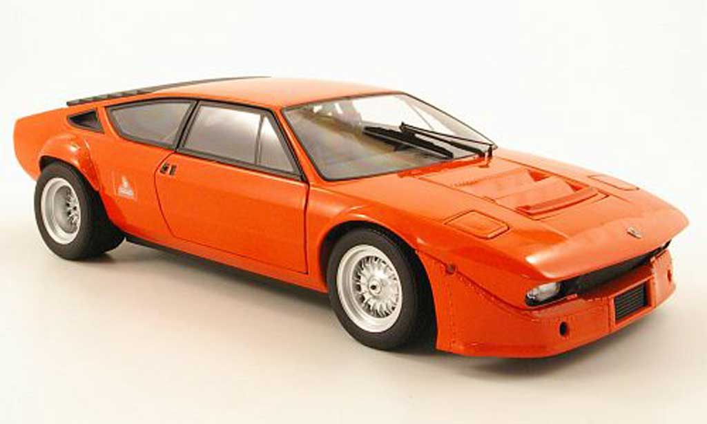 Lamborghini Urraco 1/18 Kyosho rallye oranje modelauto