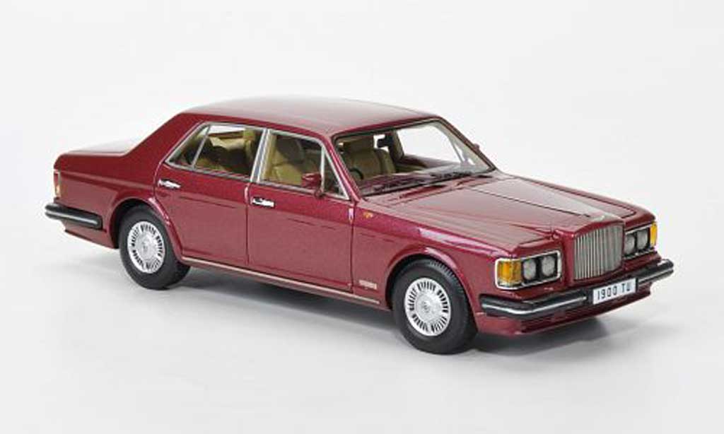 Bentley Turbo R 1/43 Neo rood RHD 1985 modelauto