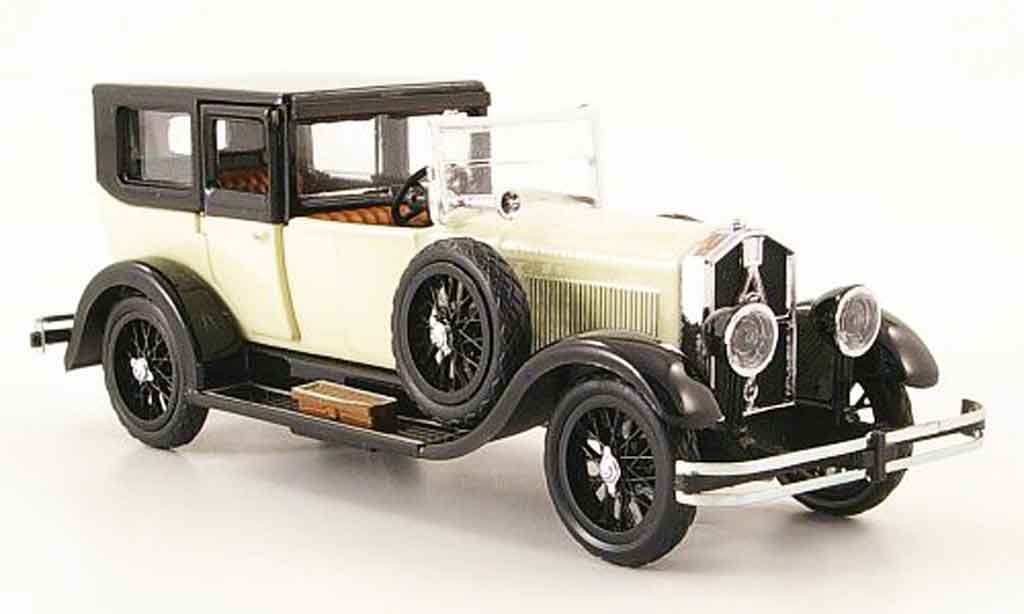 Isotta 8A 1/43 Rio Fraschini Sedan wit zwart offen 1924 modelauto