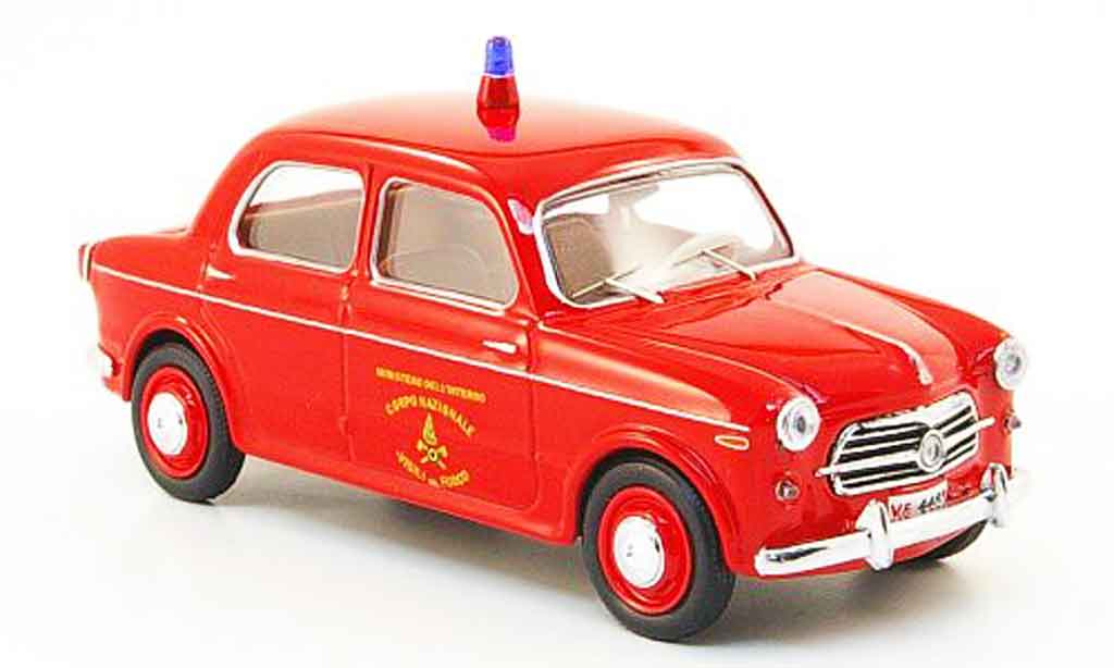 Fiat 1100 1956 1/43 Rio 1956 TV Vigili del Fuoco pompier modelauto