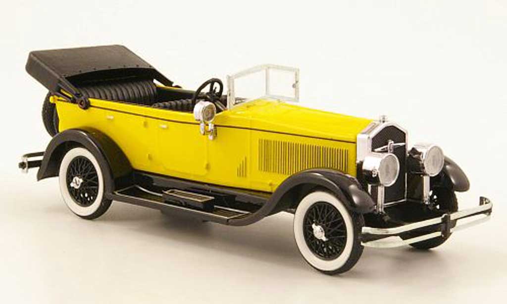 Isotta 8A 1/43 Rio Fraschini Spider geel/zwart 1924 modelauto