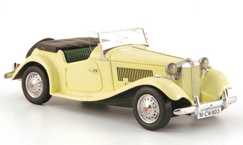 MG TD 1/43 Neo Mark II beige LHD limited edition 1950 modelauto