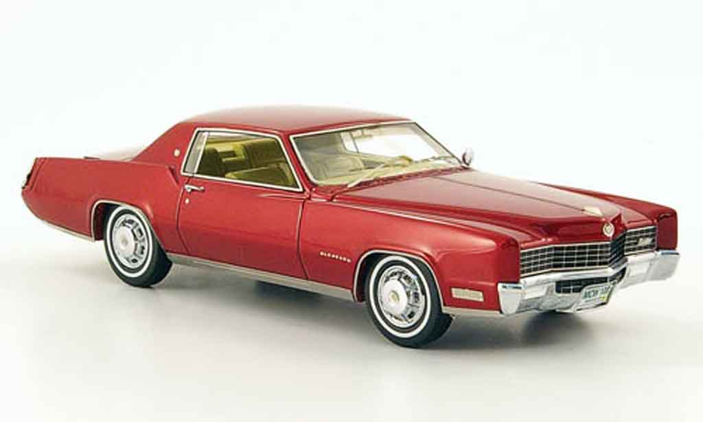 Cadillac Eldorado 1/43 Neo Coupe rood edition liavecee 500 1967 modelauto
