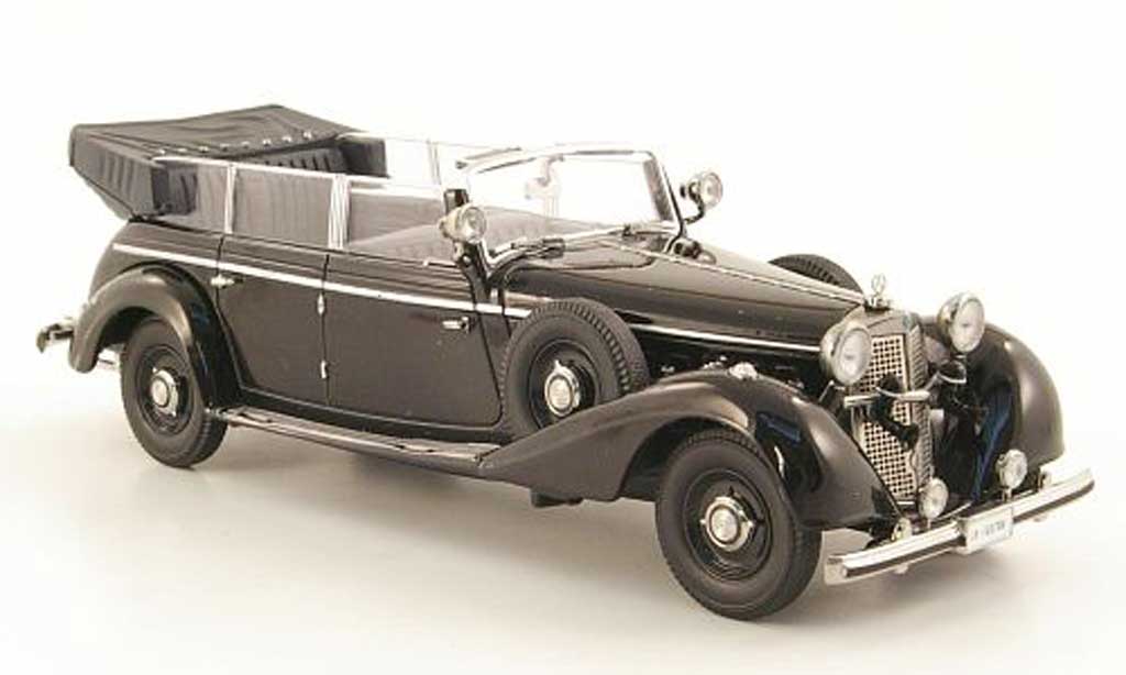 Mercedes 770 1/43 Signature Cabriolet zwart 1938 modelauto