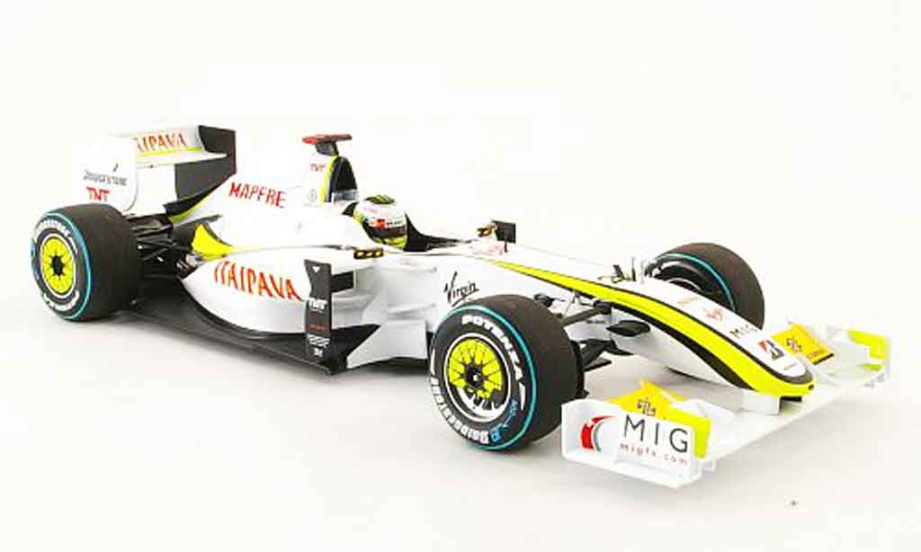 Mercedes F1 1/18 Minichamps brawn gp bgp001 no.22 j.button gp brasilien 2009 modelauto